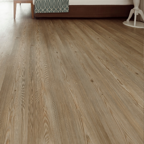Pine wood flooring