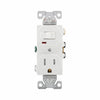 Eaton Cooper Wiring Commercial Grade Combination Switch 15A, 120V White
