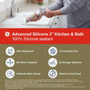 Henkel General Electric Advanced Silicone 2® Kitchen & Bath Sealant (2.8 Oz Squeeze Tube, White)