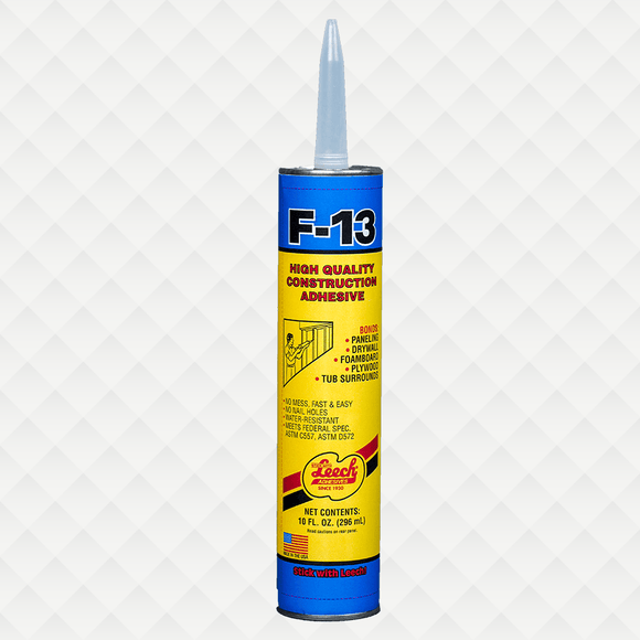Leech F-13® High Quality Construction Adhesive 10.3 oz