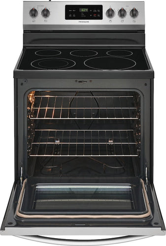 Frigidaire 30 in. 5.3 cu. ft. Electric Range with Self-Cleaning Oven in Stainless Steel