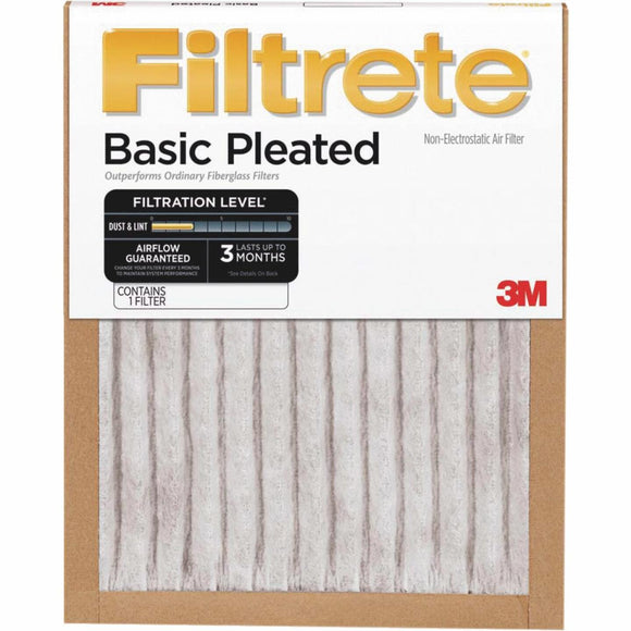 3M Filtrete 24 In. x 30 In. x 1 In. Basic Pleated 250 MPR Furnace Filter