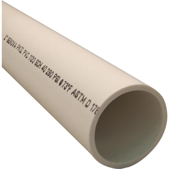 Charlotte Pipe 2 In. x 2 Ft. PVC-DWV Cellular Core Schedule 40 Pipe