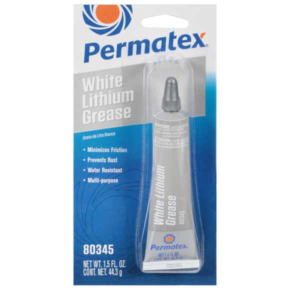 Permatex’s White Lithium Grease 1.5 oz.