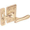 Prime-Line U 9935 - Casement Lock, Brass Painted, 3 Keepers, Screws